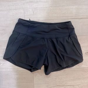 Black Lululemon Running Shorts !